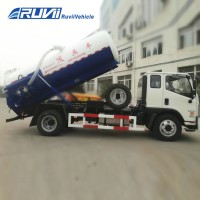 Forland 5 CBM Vacuum Tanker 5000 L Tipping Tanker Truck Ruvii 4x2 Sewage Suction Tank Truck